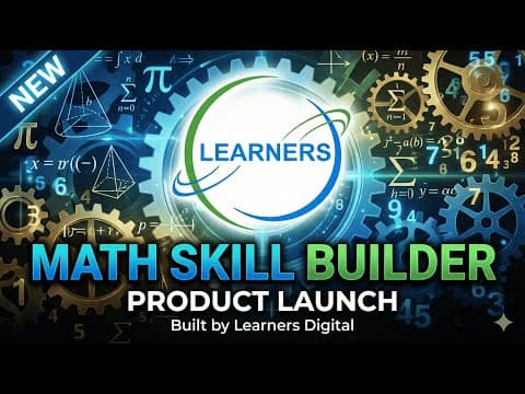Launch of Math Skill Builder